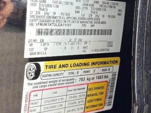 Used 2020 Ford Expedition Max Limited RWD image 34