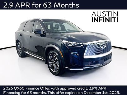 New 2026 INFINITI QX60 Luxe w/ Cargo Package