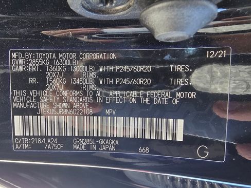 Used 2022 Toyota 4Runner Limited image 33