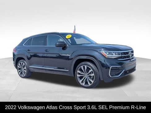 Used 2022 Volkswagen Atlas Cross Sport SEL Premium R-Line AWD/4WD image 1