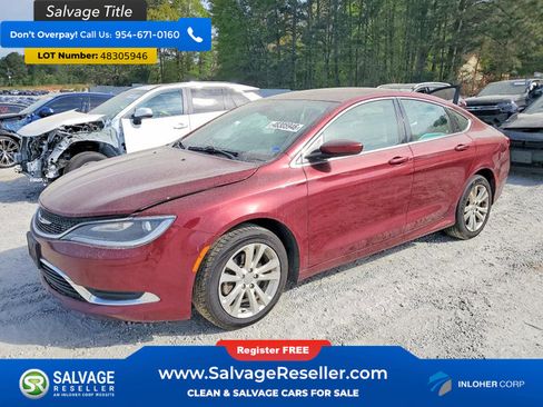 Used 2015 Chrysler 200 Limited w/ Convenience Group image 1