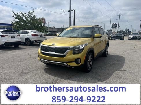 Used 2021 Kia Seltos SX w/ SX Sunroof Package image 1