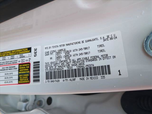 Certified 2024 Toyota Tacoma SR AWD/4WD image 23