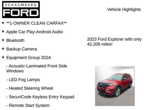 Used 2023 Ford Explorer XLT w/ Equipment Group 202A AWD/4WD image 8