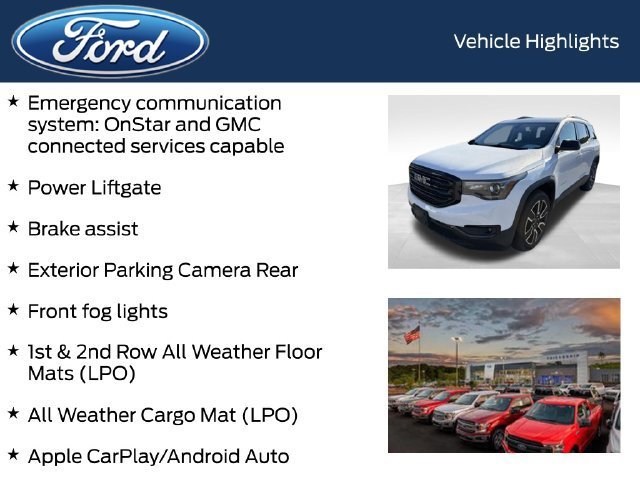 Used 2019 GMC Acadia SLT w/ Black Edition AWD/4WD image 8