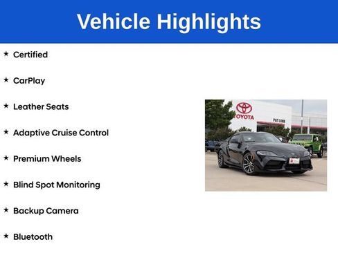 Certified 2024 Toyota Supra RWD image 5