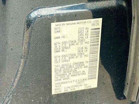 Used 2020 Nissan Frontier PRO-4X AWD/4WD image 34