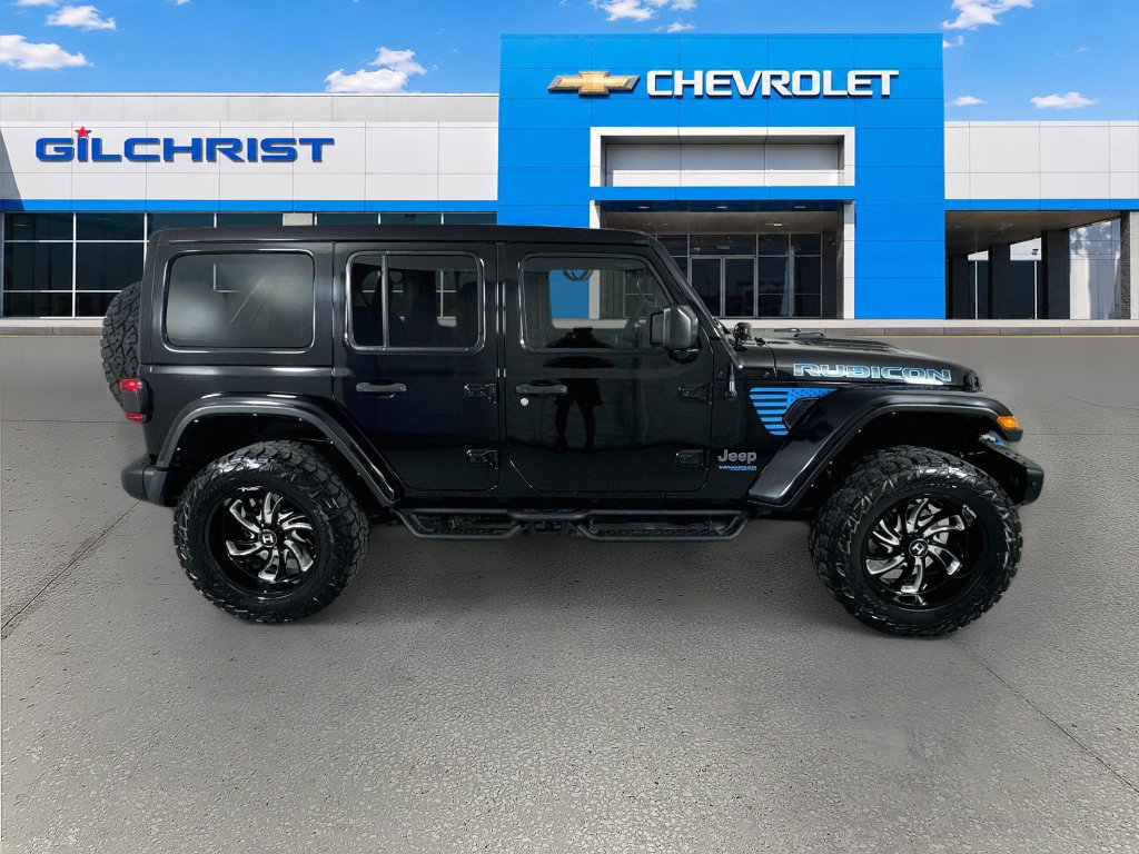Used 2021 Jeep Wrangler Unlimited Rubicon 4xe w/ Steel Bumper Group AWD/4WD image 8