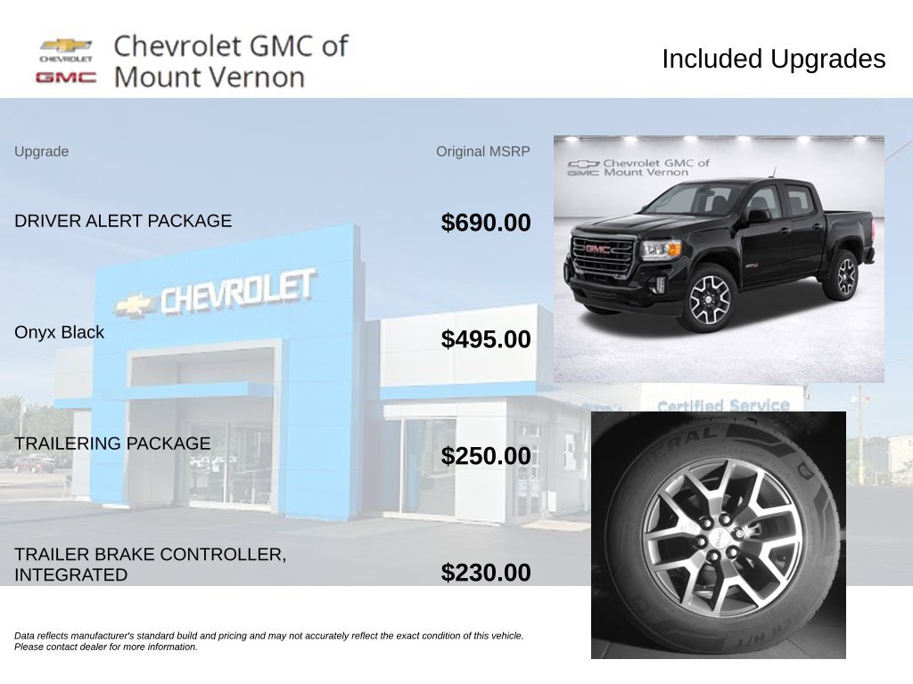 Used 2022 GMC Canyon AT4 w/ Driver Alert Package AWD/4WD image 6