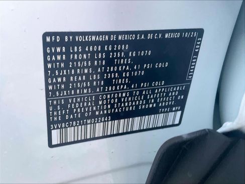 New 2026 Volkswagen Taos S image 17