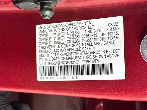 Used 2022 Honda CR-V Touring image 34
