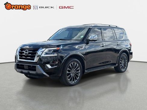 Used 2023 Nissan Armada Platinum w/ Captain's Chairs Package RWD image 7