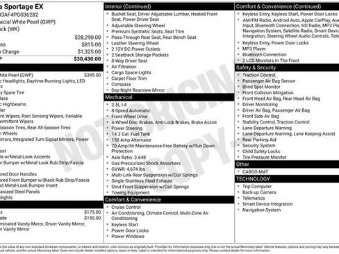 Used 2023 Kia Sportage EX FWD image 36