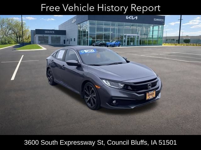 Used 2021 Honda Civic Sport image 3