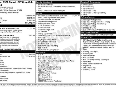 Used 2023 RAM 1500 Classic SLT w/ Trailer & Traction Group AWD/4WD image 31