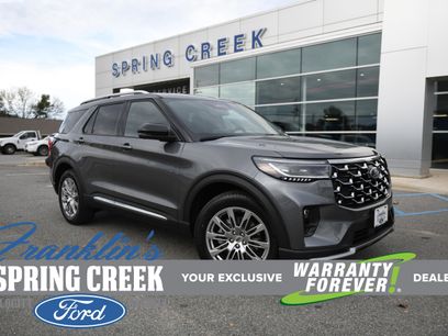 New 2026 Ford Explorer Platinum