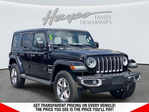 Used 2021 Jeep Wrangler Unlimited Sahara AWD/4WD image 1