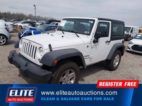 Used 2015 Jeep Wrangler Sport w/ Quick Order Package 23S AWD/4WD image 4
