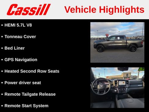 Used 2022 RAM 1500 Rebel w/ Rebel Level 2 Equipment Group image 7