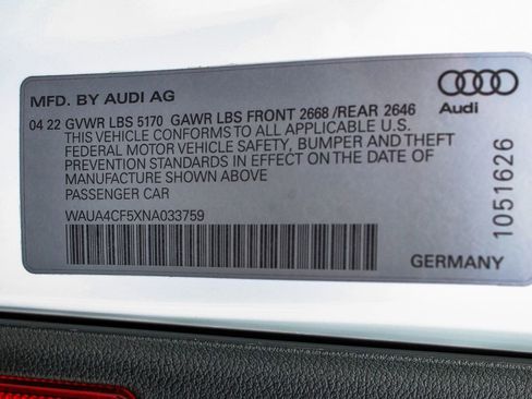 Used 2022 Audi S5 Premium AWD/4WD image 14
