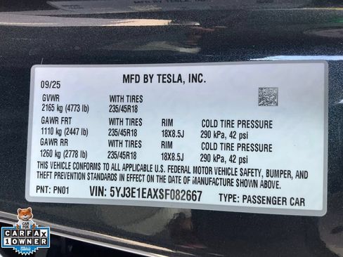 Used 2025 Tesla Model 3 Long Range RWD image 19