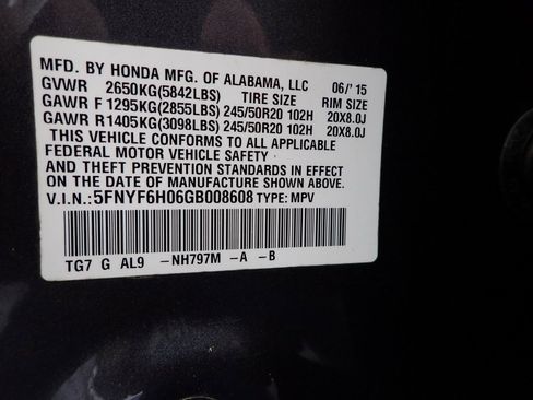 Used 2016 Honda Pilot Elite image 44