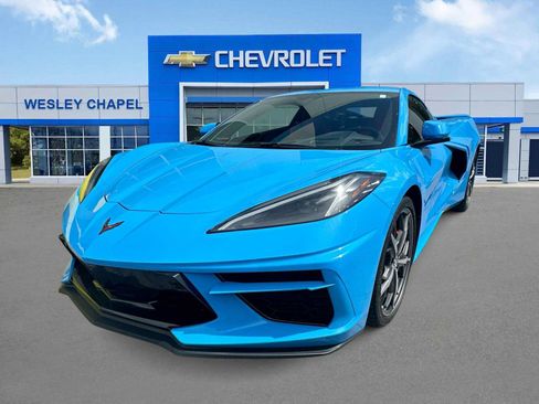 Certified 2022 Chevrolet Corvette Stingray Premium Cpe w/ Z51 Performance Package RWD image 1