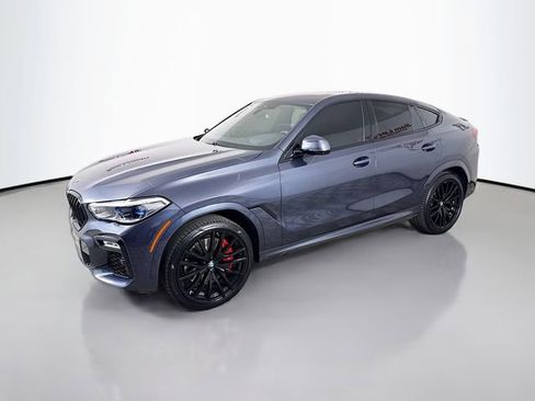 Used 2021 BMW X6 M50i w/ Executive Package image 3