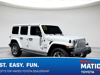 Used 2019 Jeep Wrangler Unlimited Sahara w/ Uconnect 4C Nav & Sound Group