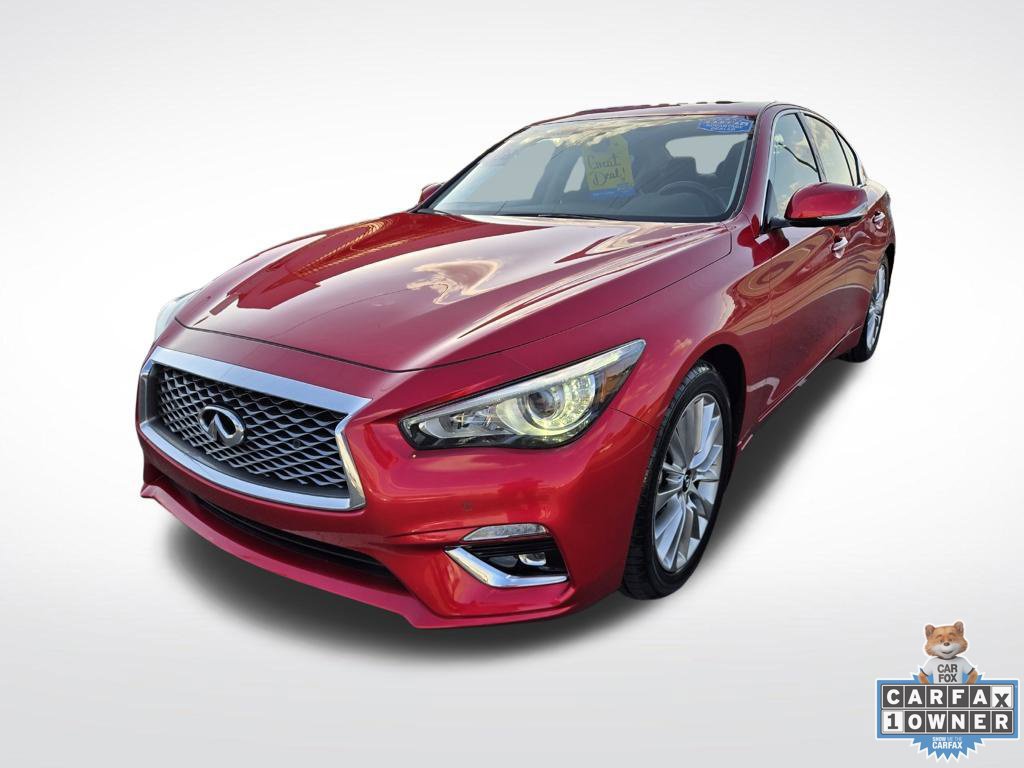 Used 2023 INFINITI Q50 Luxe w/ Cargo Package RWD image 3
