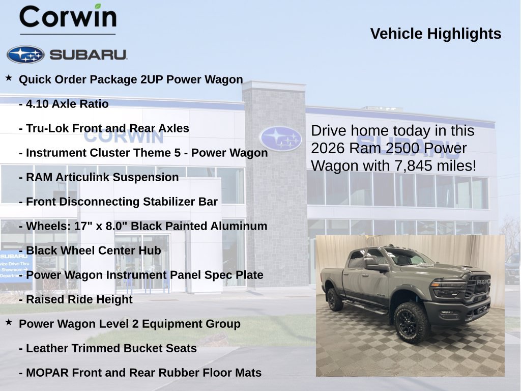 Used 2026 RAM 2500 Power Wagon AWD/4WD image 6