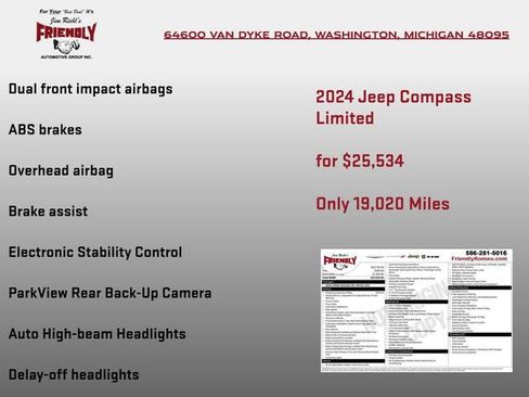 Used 2024 Jeep Compass Limited image 6
