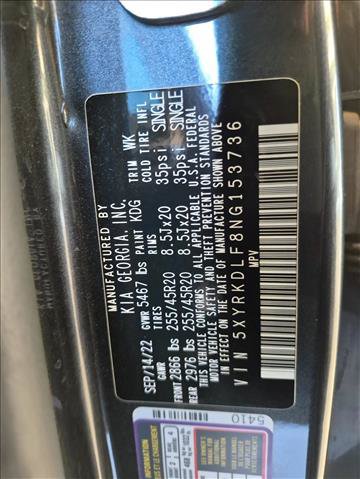 Used 2022 Kia Sorento SX AWD/4WD image 16