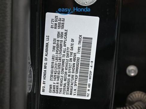 Used 2021 Honda Ridgeline Sport image 17