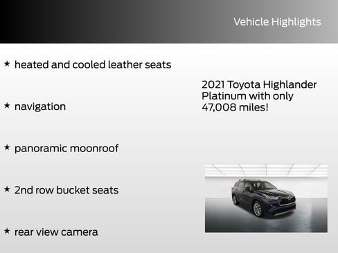 Used 2021 Toyota Highlander Limited image 4