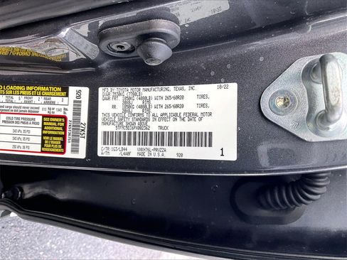 Used 2023 Toyota Tundra 1794 Edition image 33