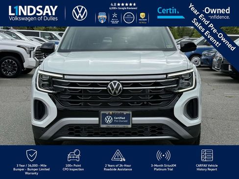 Certified 2025 Volkswagen Atlas Peak Edition SE image 3