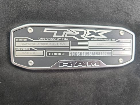 Used 2021 RAM 1500 TRX w/ TRX Level 2 Equipment Group AWD/4WD image 32