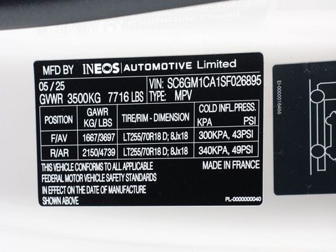 New 2025 INEOS Grenadier Fieldmaster Edition image 22