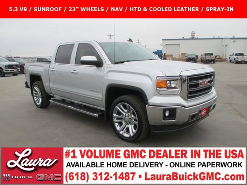 Used 2015 GMC Sierra 1500 SLT w/ SLT Crew Cab Value Package image 1