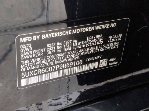 Certified 2023 BMW X5 xDrive40i w/ M Sport Package image 37