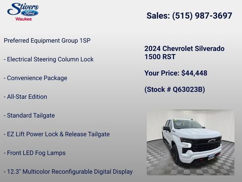 Used 2024 Chevrolet Silverado 1500 RST w/ Redline Edition image 20