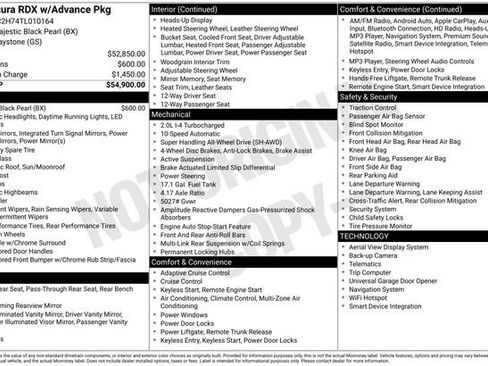 Certified 2026 Acura RDX SH-AWD w/ Advance Package image 38