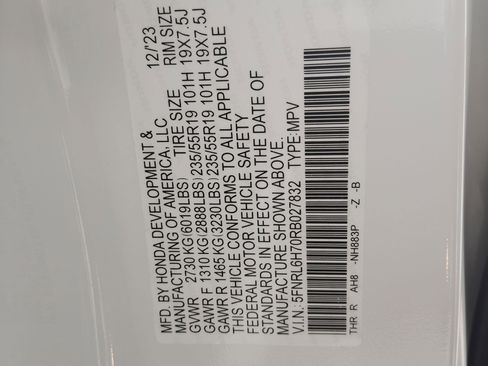 Certified 2024 Honda Odyssey Sport image 20