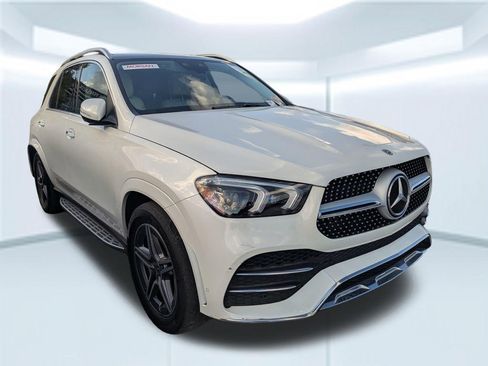 Used 2022 Mercedes-Benz GLE 350 4MATIC w/ AMG Line Exterior image 3