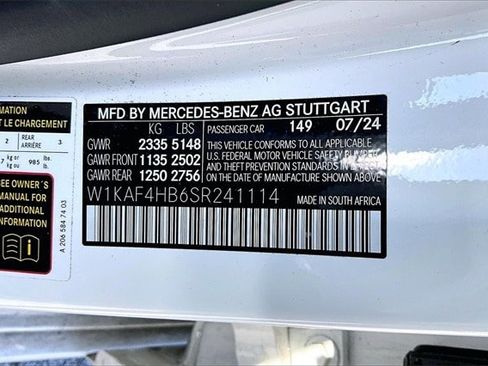 Certified 2025 Mercedes-Benz C 300 4MATIC Sedan image 6