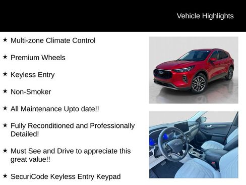 Certified 2023 Ford Escape SE w/ PHEV Premium Package image 26