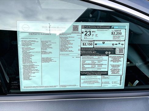 New 2026 Nissan Murano Platinum w/ Technology Package image 14