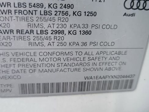 Used 2022 Audi Q5 2.0T Premium Plus w/ Premium Plus Package image 33