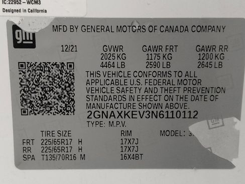 Used 2022 Chevrolet Equinox LT FWD image 33